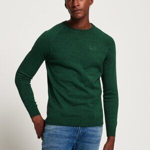 NWT Orange Label Cotton Crew Jumper Sweater, Size Medium